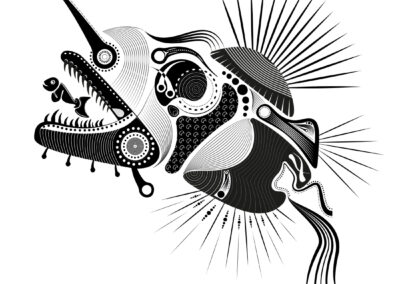 Poster Animal Stylisé